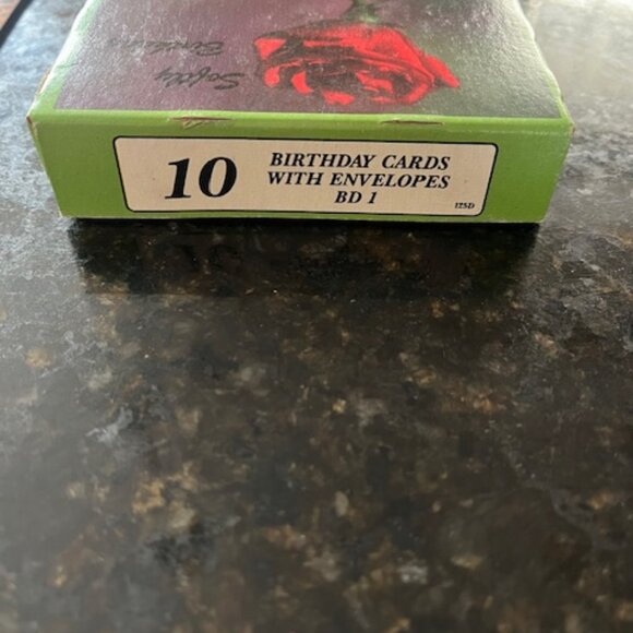 Vintage Softly Birthday Cards by FANTUSY (w/box &envelopes) 9 total # 125D -NEW - Picture 3 of 10